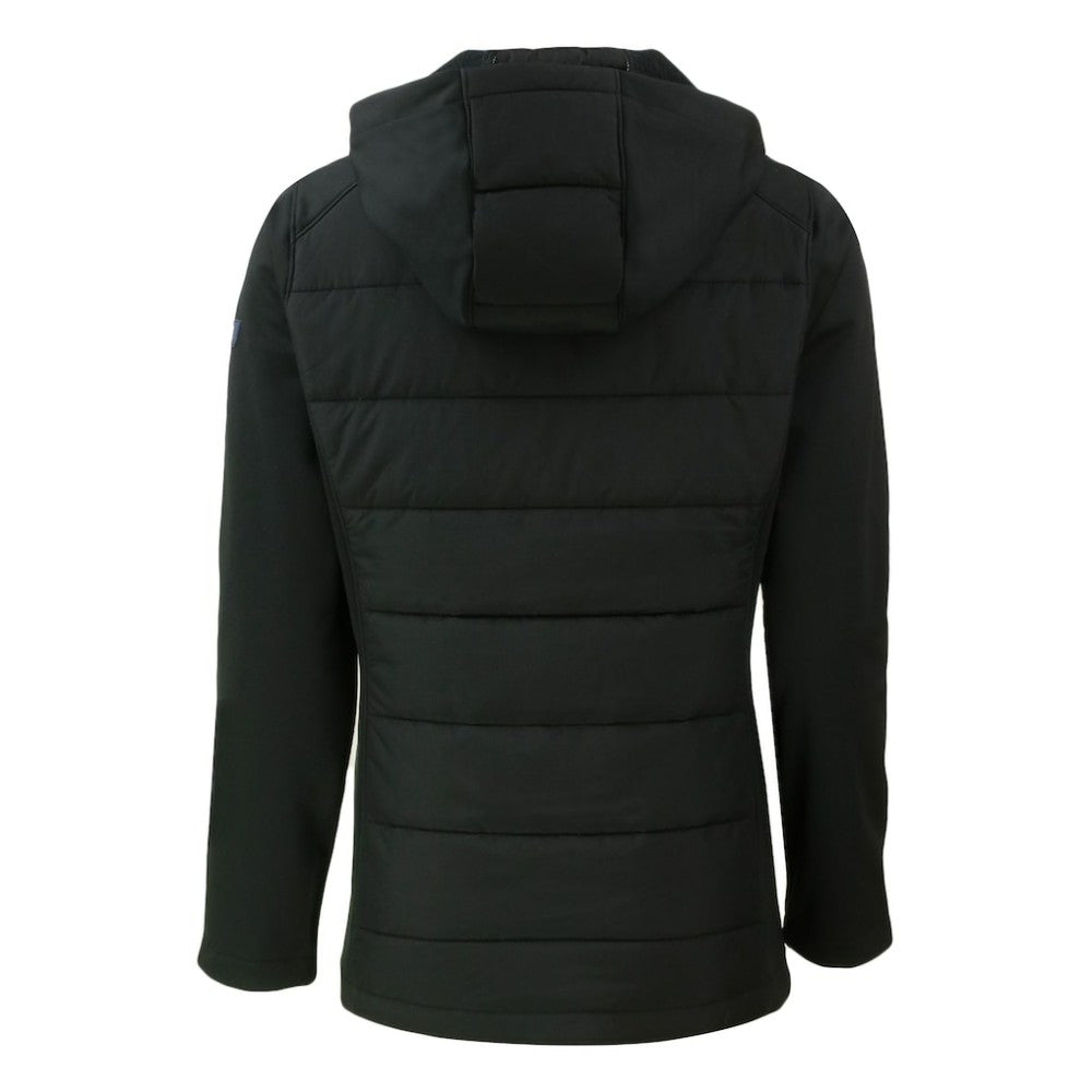 San Francisco Giants Cutter & Buck Women's Evoke Hybrid Eco Softshell Recycled Full-Zip Hoodie Jacket - MLB Jackets