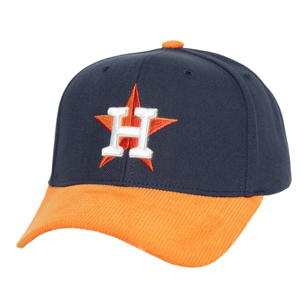 Houston Astros Mitchell & Ness Corduroy Pro Snapback Hat - MLB Hats