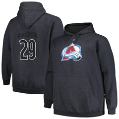 Nathan MacKinnon Colorado Avalanche Profile Big & Tall Name & Number Pullover Hoodie -  NHL Hoodies