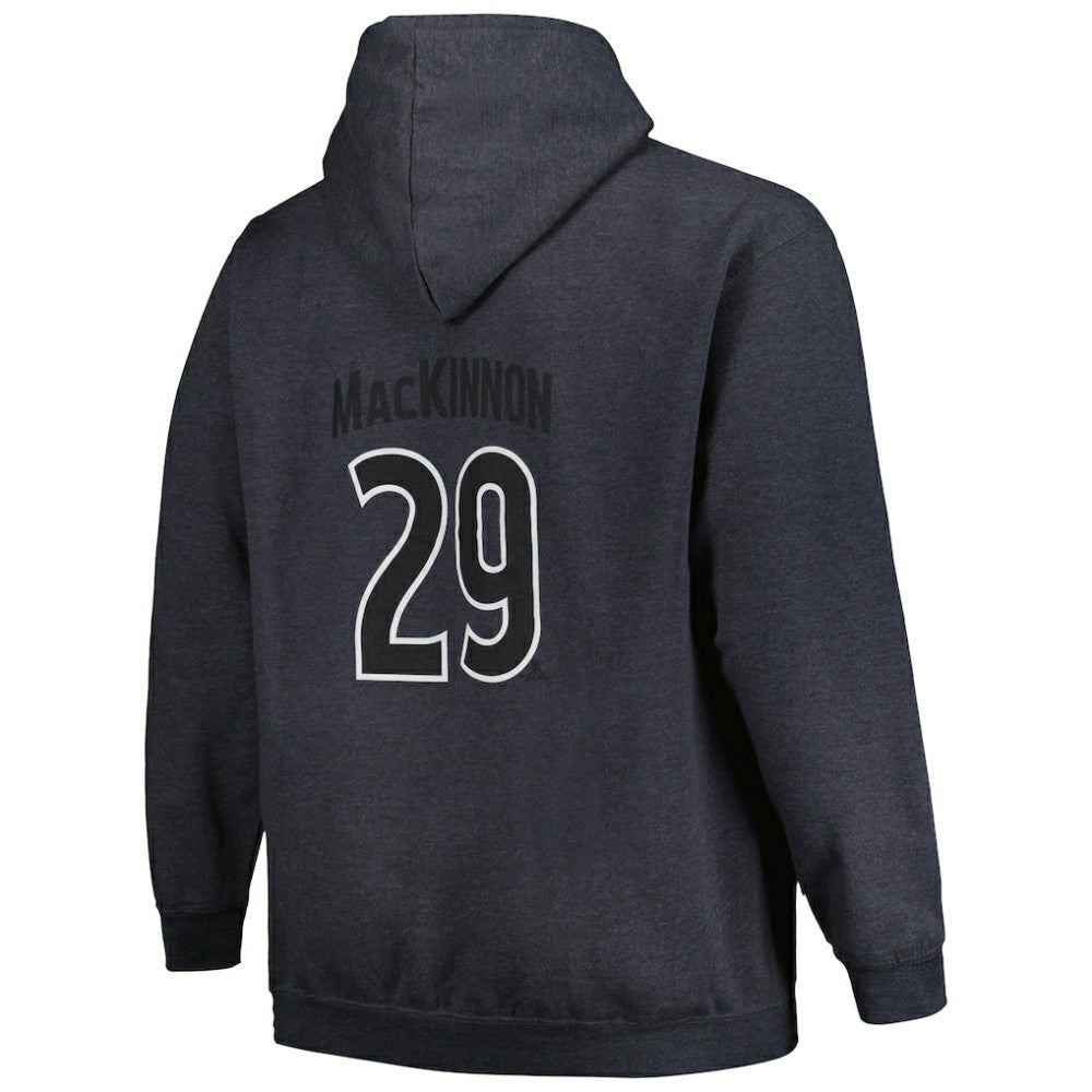 Nathan MacKinnon Colorado Avalanche Profile Big & Tall Name & Number Pullover Hoodie -  NHL Hoodies
