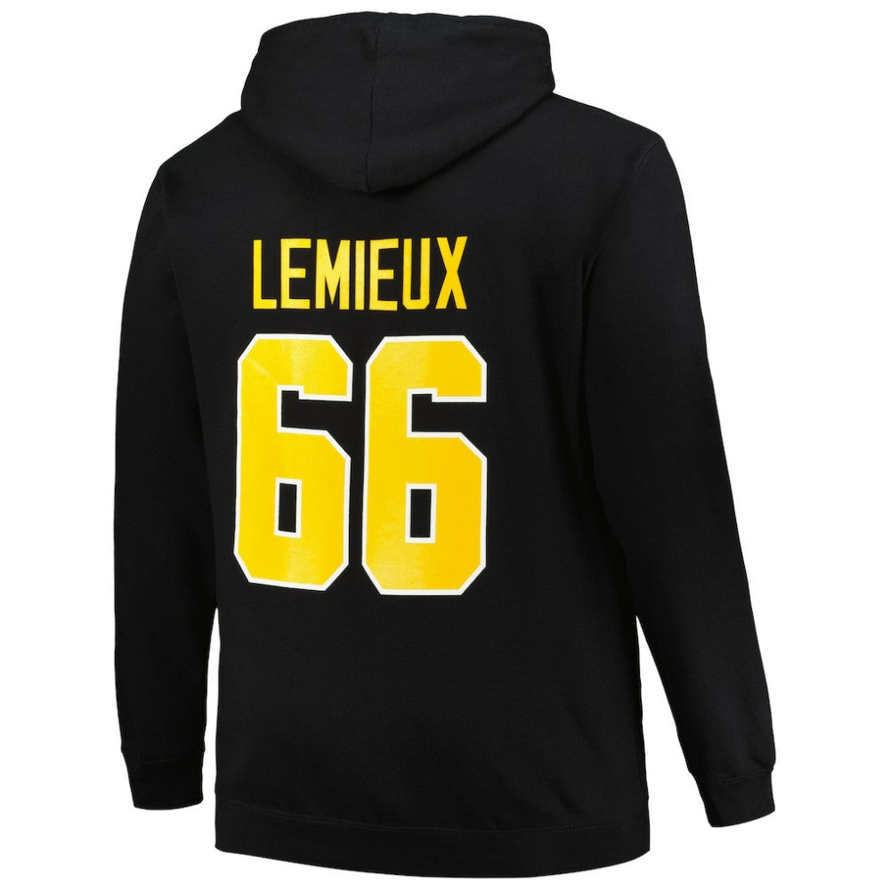 Mario Lemieux Pittsburgh Penguins Mitchell & Ness Name & Number Pullover Hoodie -  NHL Hoodies