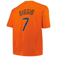 Craig Biggio Houston Astros Profile Big & Tall Cooperstown Collection Player Name & Number T-Shirt - MLB T-shirts