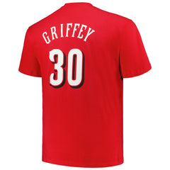 Ken Griffey Cincinnati Reds Profile Big & Tall Cooperstown Collection Player Name & Number T-Shirt - MLB T-shirts