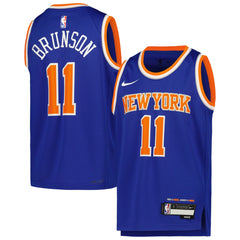 Blue Jalen Brunson New York Knicks Youth Swingman Jersey | NBA
