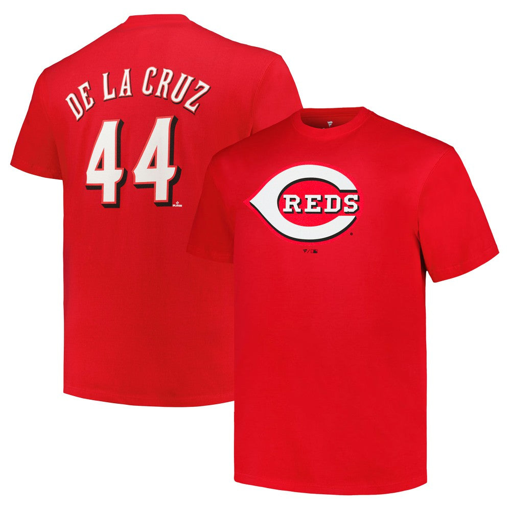 Elly De La Cruz Cincinnati Reds Fanatics Big & Tall Name & Number T-Shirt - MLB T-shirts