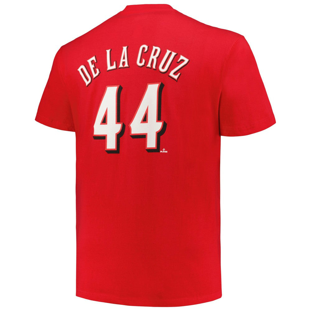 Elly De La Cruz Cincinnati Reds Fanatics Big & Tall Name & Number T-Shirt - MLB T-shirts