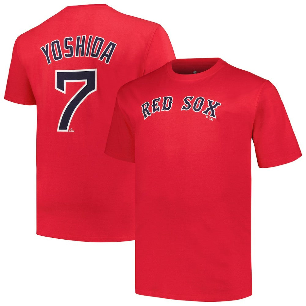 Masataka Yoshida Boston Red Sox Big & Tall Name & Number T-Shirt - MLB T-shirts