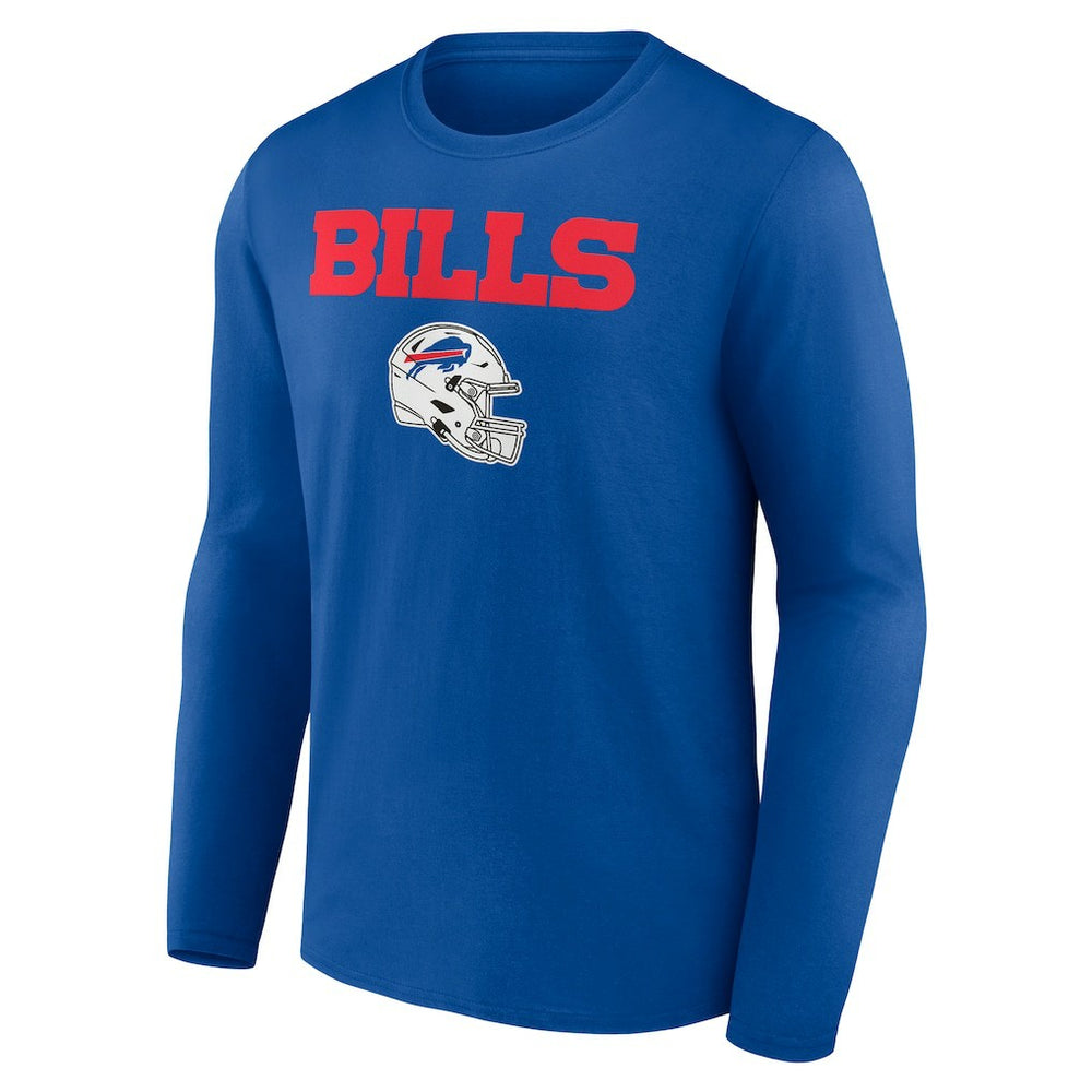 Buffalo Bills Josh Allen  Team Wordmark Long Sleeve T-Shirt | NFL Online