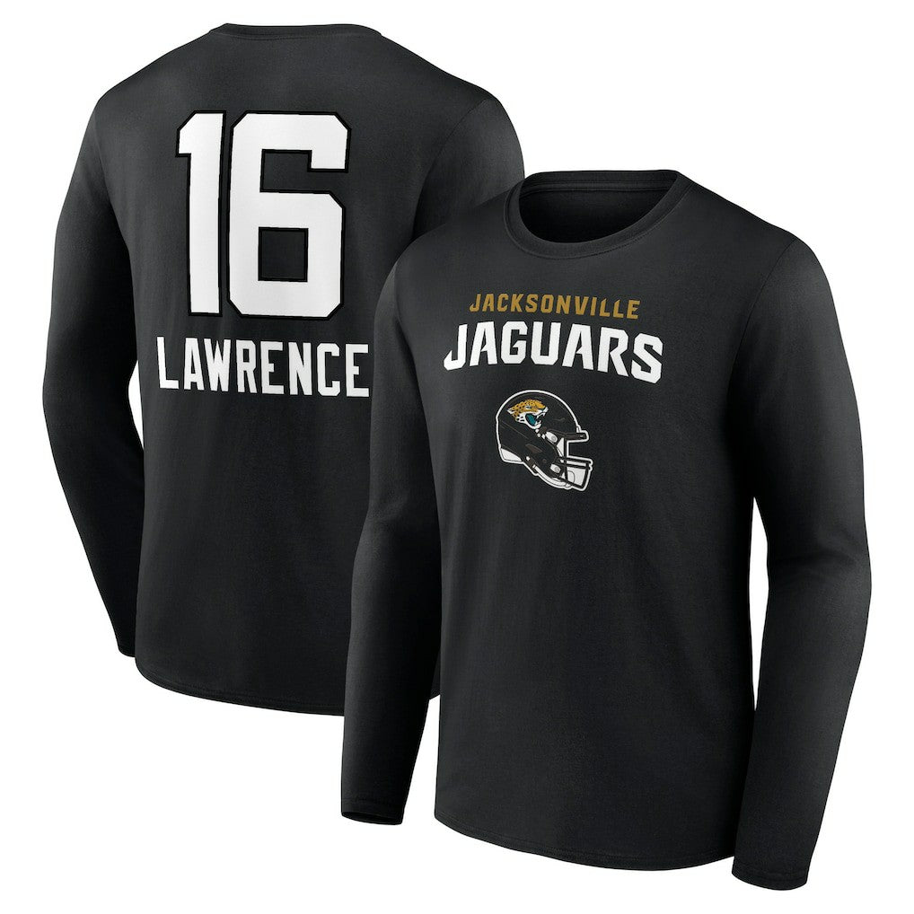 Jacksonville Jaguars Trevor Lawrence  Team Wordmark Long Sleeve T-Shirt | NFL US