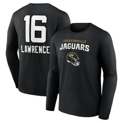 Jacksonville Jaguars Trevor Lawrence  Team Wordmark Long Sleeve T-Shirt | NFL US