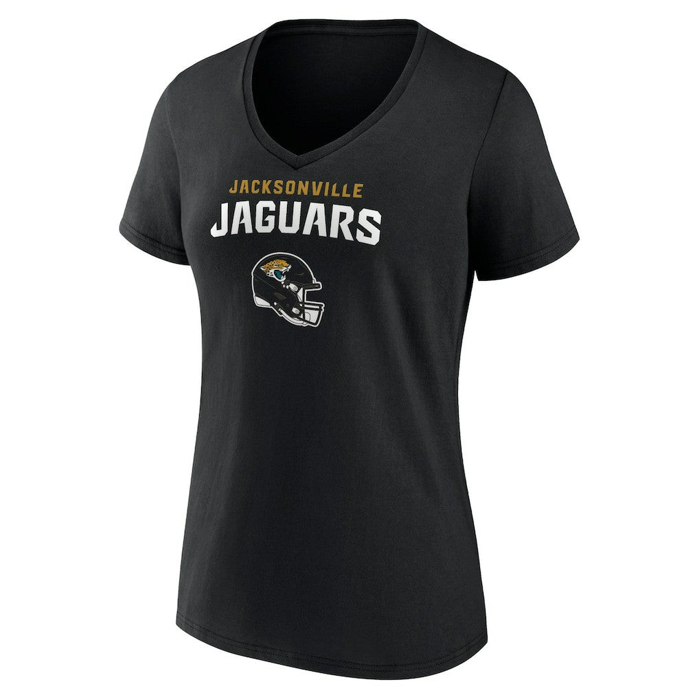 Jacksonville Jaguars Trevor Lawrence  Women's Team Wordmark Name & Number V-Neck T-Shirt | NFL Online