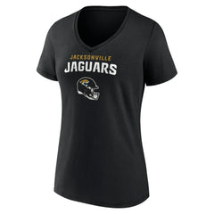 Jacksonville Jaguars Trevor Lawrence  Women's Team Wordmark Name & Number V-Neck T-Shirt | NFL Online