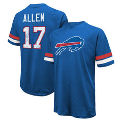 Buffalo Bills Josh Allen  Majestic Threads Name & Number Oversize Fit T-Shirt | NFL Online