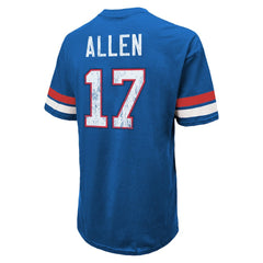 Buffalo Bills Josh Allen  Majestic Threads Name & Number Oversize Fit T-Shirt | NFL Online