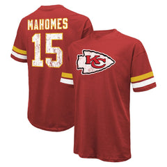 Kansas City Chiefs Patrick Mahomes  Majestic Threads Name & Number Oversize Fit T-Shirt | NFL Near me
