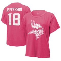 Minnesota Vikings Justin Jefferson  Majestic Threads Women's Name & Number T-Shirt | NFL Near me