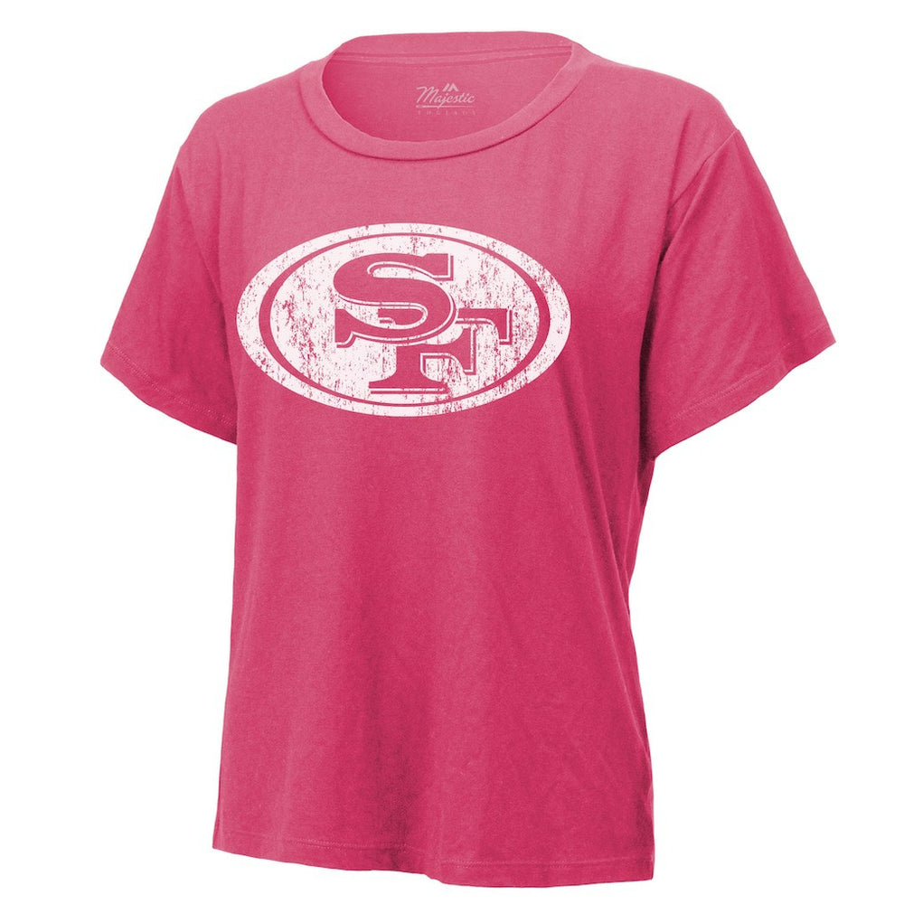 San Francisco 49ers Christian McCaffrey  Majestic Threads Women's Name & Number T-Shirt | NFL Online