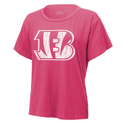 Cincinnati Bengals Joe Burrow  Majestic Threads Women's Name & Number T-Shirt | NFL Hot