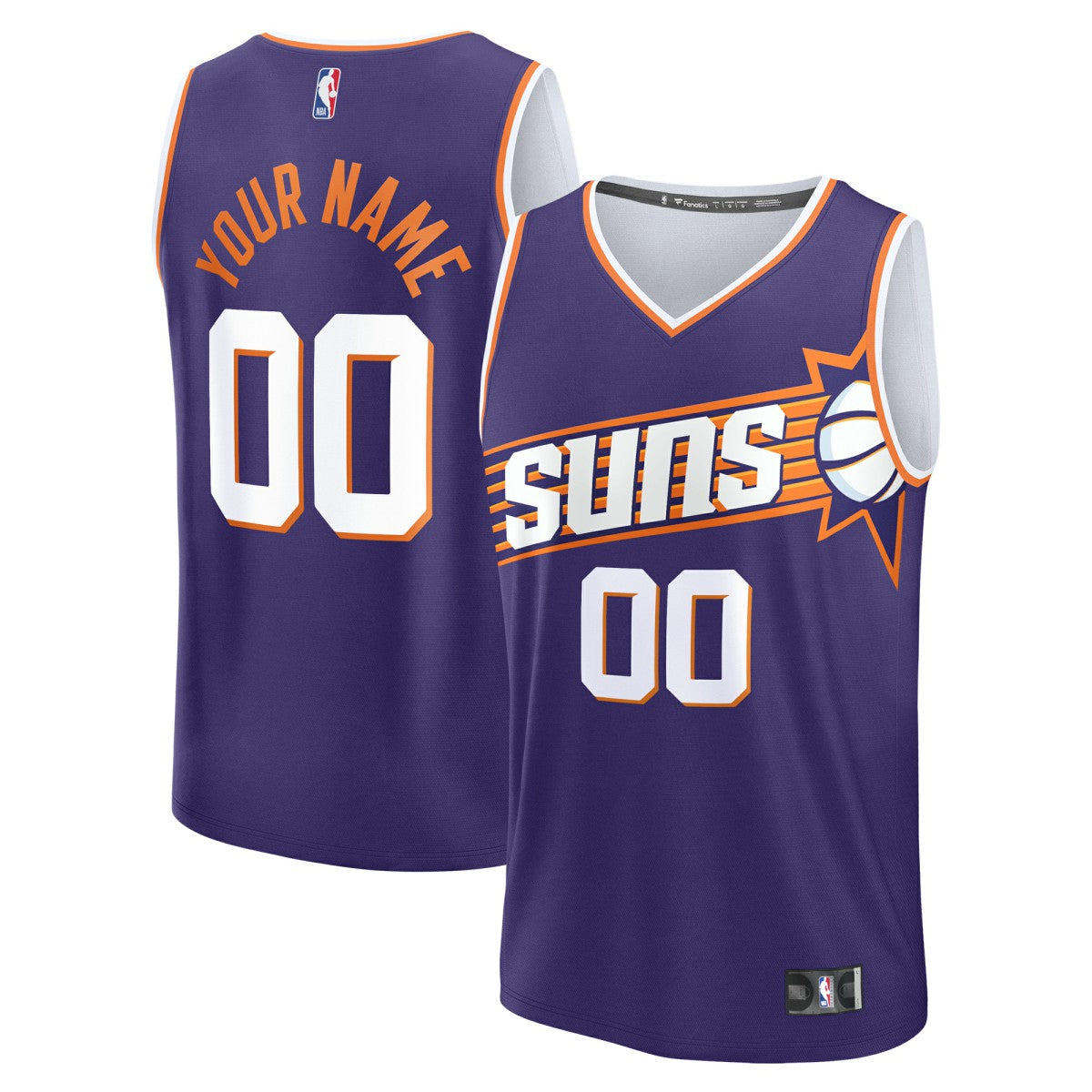 Purple Phoenix Suns Fast Break Custom Jersey | NBA