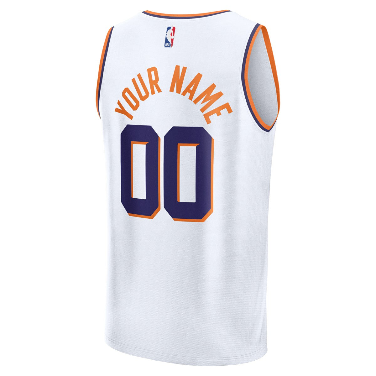 White Phoenix Suns Fast Break Custom Jersey | NBA