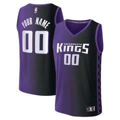 Purple Sacramento Kings Fast Break Custom Jersey | NBA
