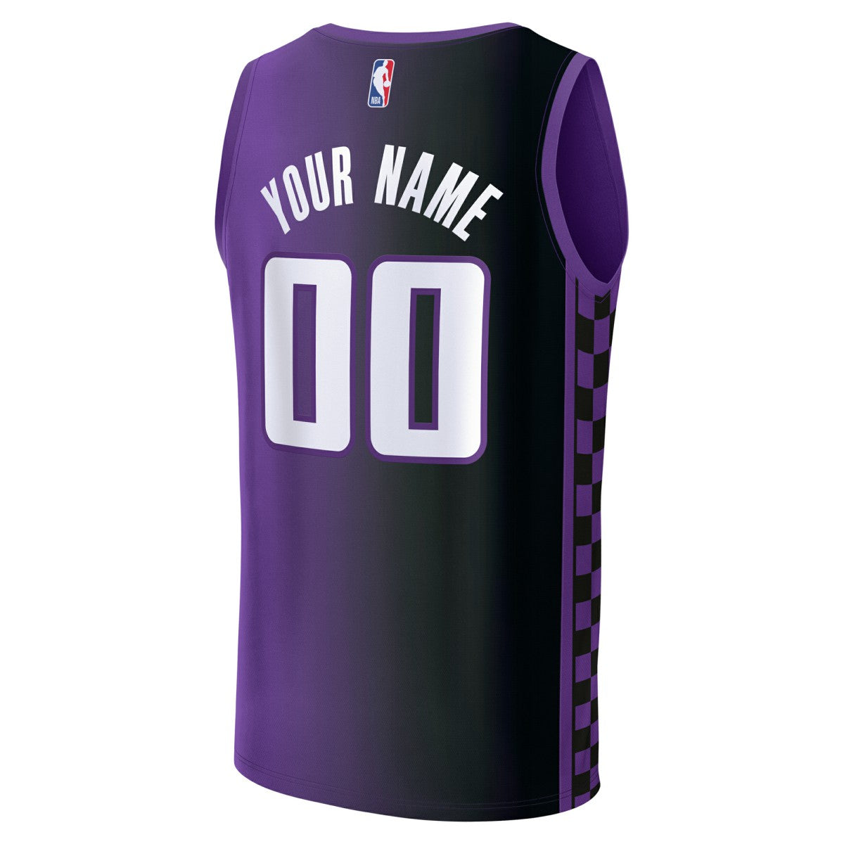 Purple Sacramento Kings Youth Fast Break Custom Replica Jersey | NBA