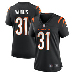 Cincinnati Bengals Ickey Woods  Women's Retired Player Game Jersey | NFL Sale