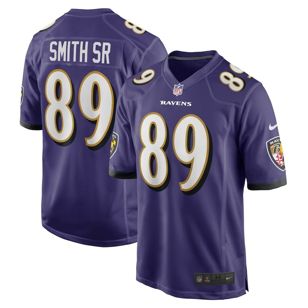 Baltimore Ravens Steve Smith Sr.  Retired Player Game Jersey | NFL Discount