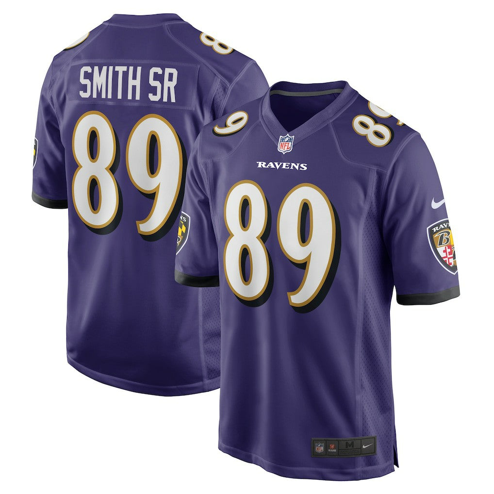Baltimore Ravens Steve Smith Sr.  Retired Player Game Jersey | NFL Discount