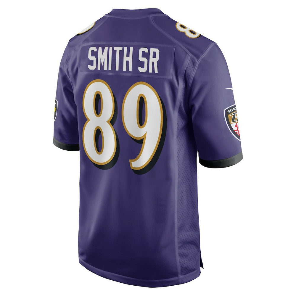 Baltimore Ravens Steve Smith Sr.  Retired Player Game Jersey | NFL Discount