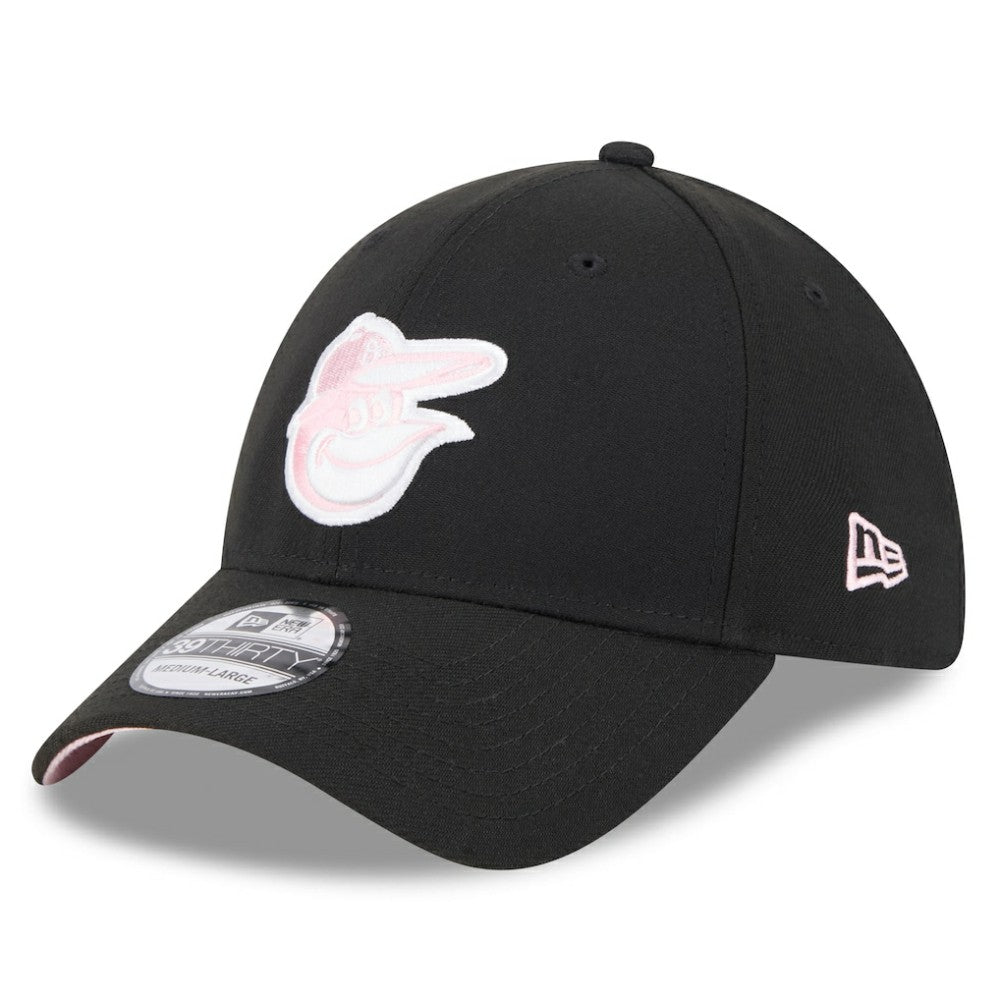 New Era  Baltimore Orioles  Black 2024 Mother's Day 39THIRTY Flex Hat - MLB Hats