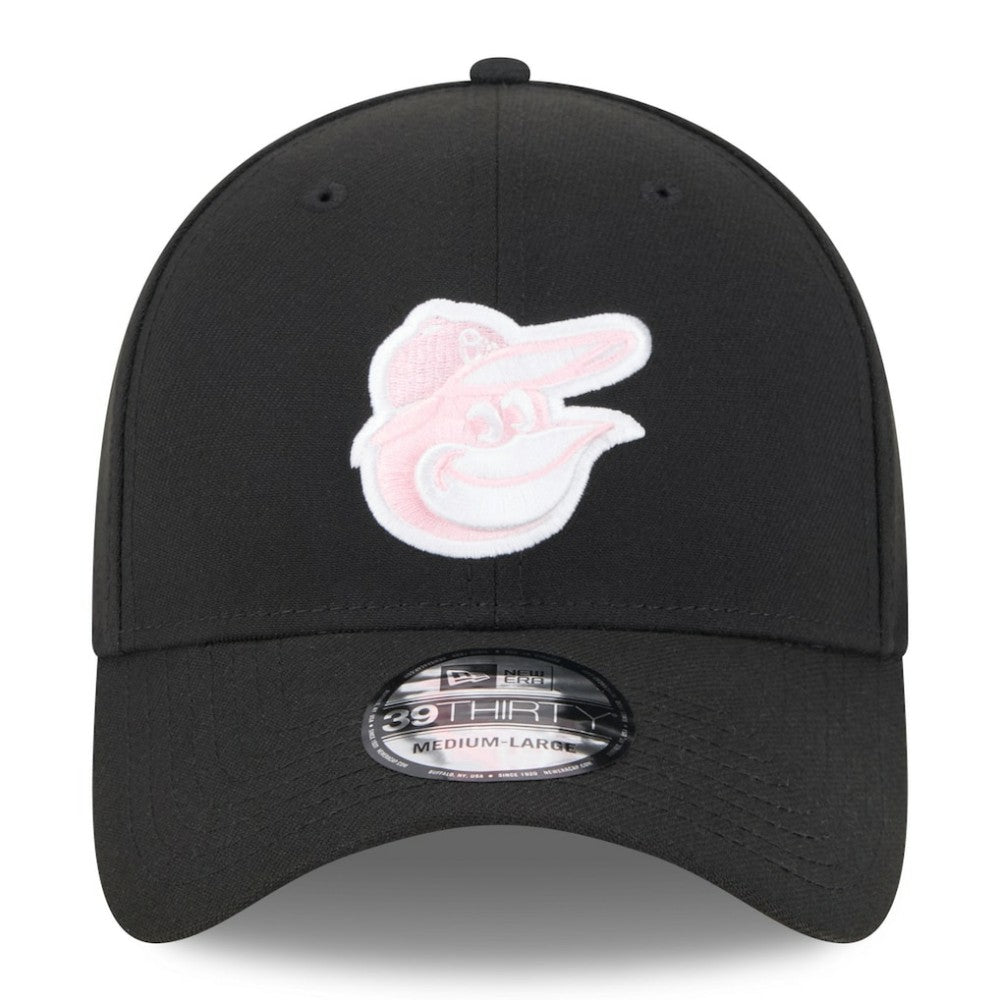 New Era  Baltimore Orioles  Black 2024 Mother's Day 39THIRTY Flex Hat - MLB Hats
