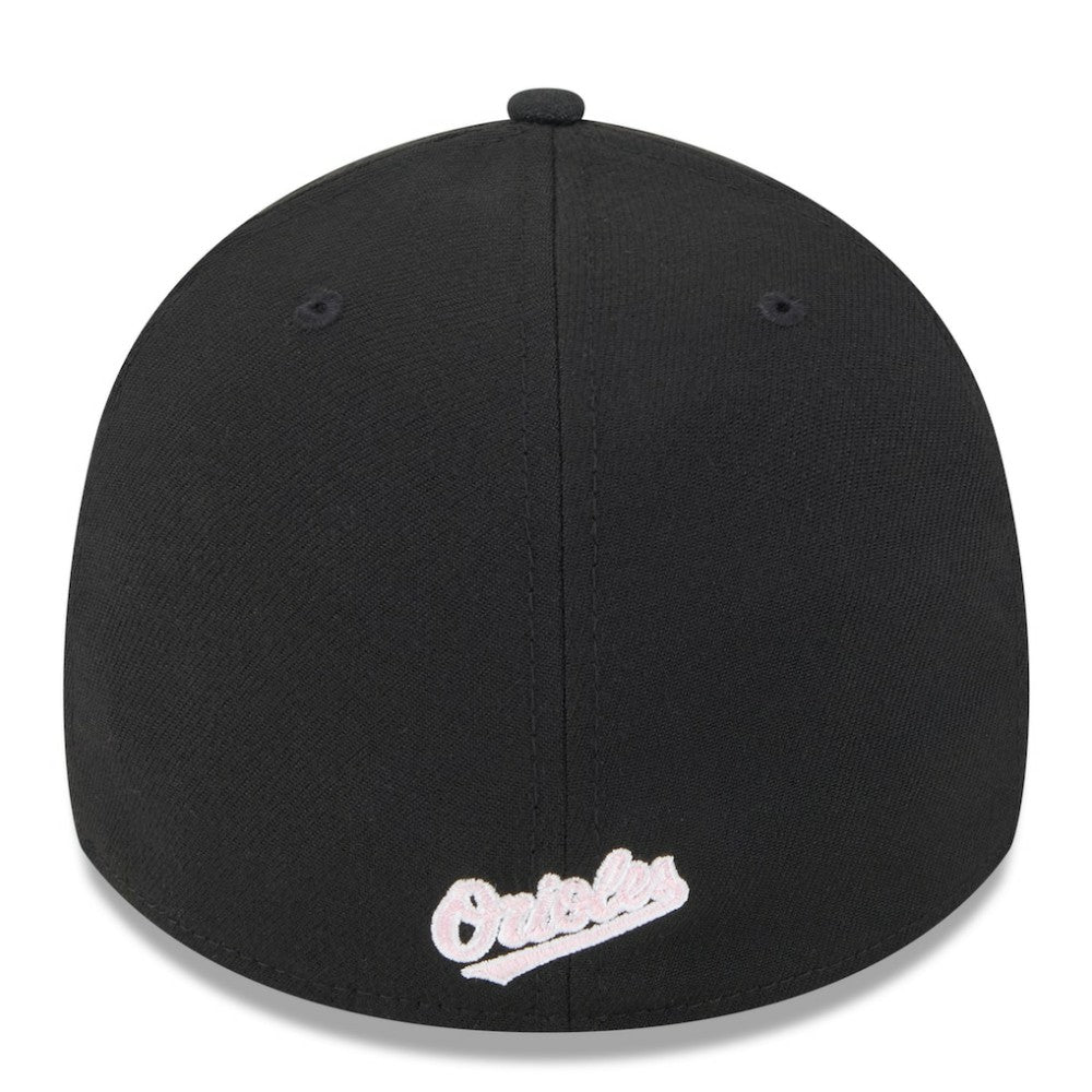 New Era  Baltimore Orioles  Black 2024 Mother's Day 39THIRTY Flex Hat - MLB Hats
