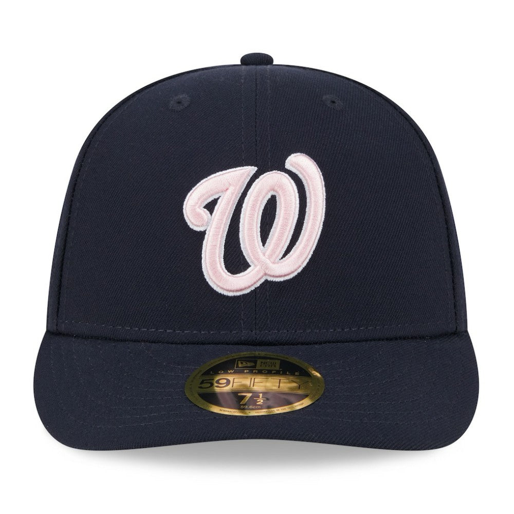 New Era  Washington Nationals  Navy 2024 Mother's Day Low Profile 59FIFTY Fitted Hat - MLB Hats