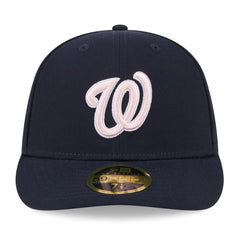 New Era  Washington Nationals  Navy 2024 Mother's Day Low Profile 59FIFTY Fitted Hat - MLB Hats