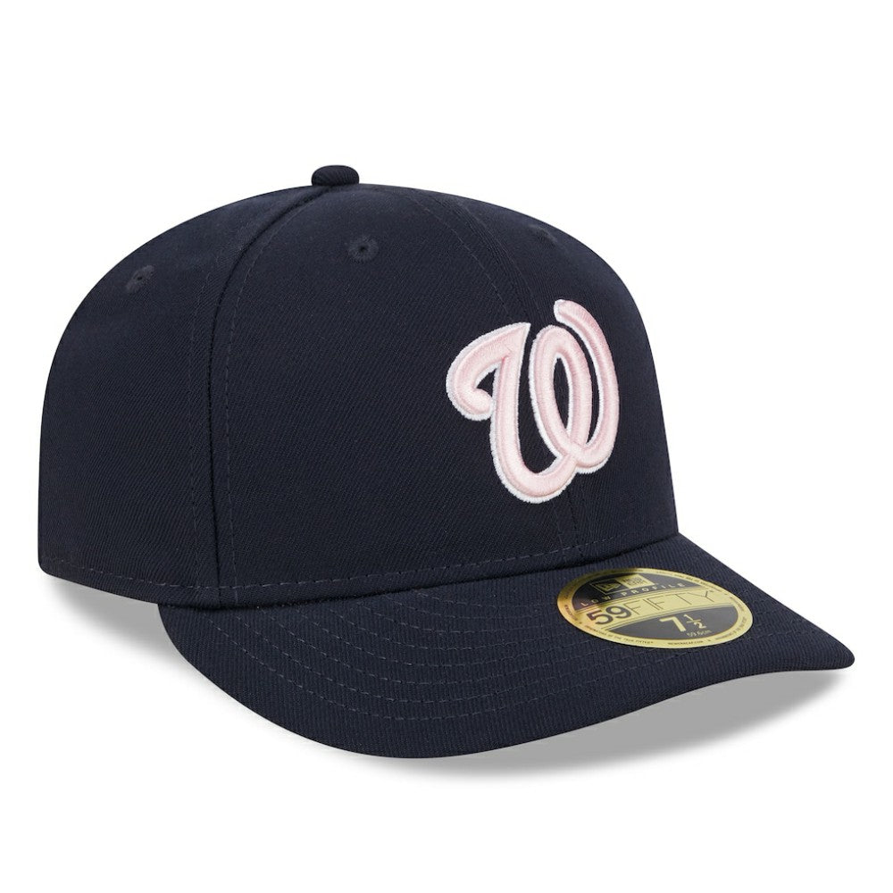 New Era  Washington Nationals  Navy 2024 Mother's Day Low Profile 59FIFTY Fitted Hat - MLB Hats