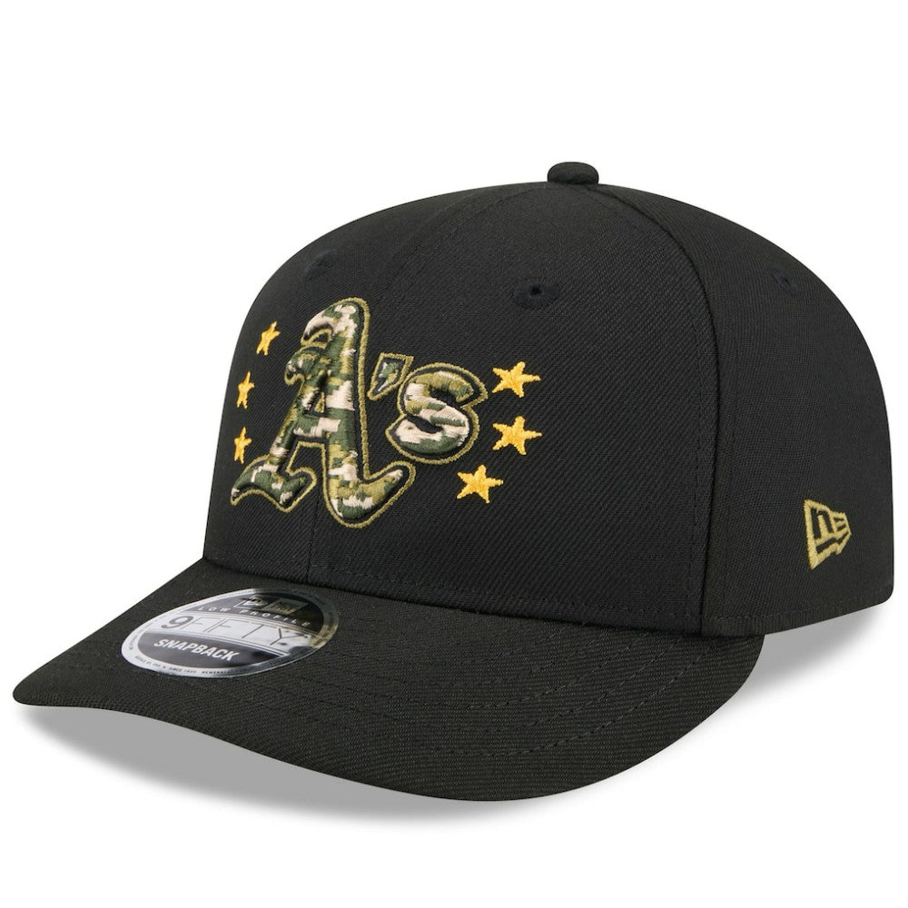 Athletics New Era 2024 Armed Forces Day Low Profile 9FIFTY Snapback Hat - MLB Hats