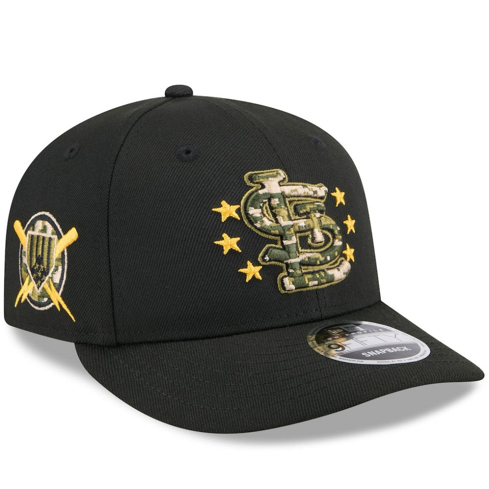 St. Louis Cardinals New Era 2024 Armed Forces Day Low Profile 9FIFTY Snapback Hat - MLB Hats