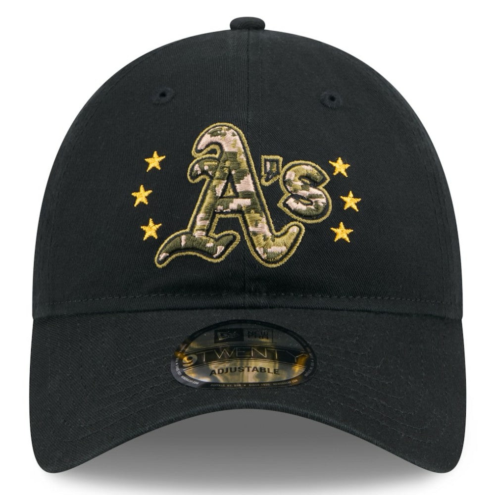 Athletics New Era 2024 Armed Forces Day 9TWENTY Adjustable Hat - MLB Hats