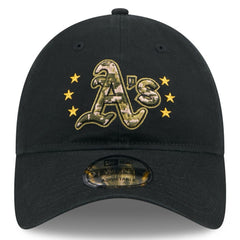 Athletics New Era 2024 Armed Forces Day 9TWENTY Adjustable Hat - MLB Hats