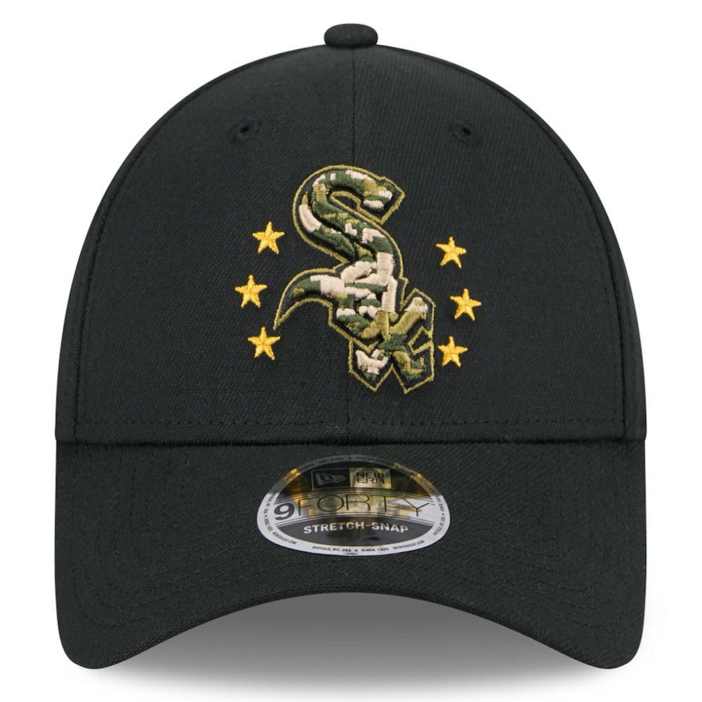 Chicago White Sox New Era 2024 Armed Forces Day 9FORTY Adjustable Hat - MLB Hats