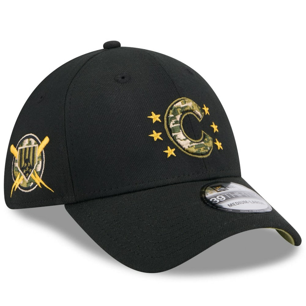 Chicago Cubs New Era 2024 Armed Forces Day 39THIRTY Flex Hat - MLB Hats