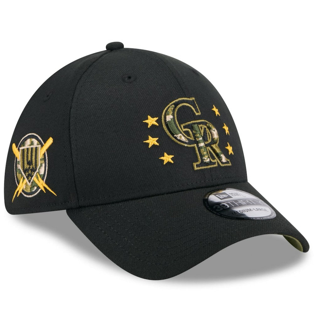 Colorado Rockies New Era 2024 Armed Forces Day 39THIRTY Flex Hat - MLB Hats