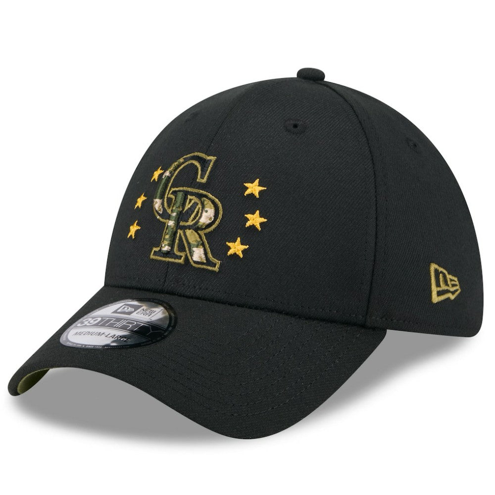 Colorado Rockies New Era 2024 Armed Forces Day 39THIRTY Flex Hat - MLB Hats