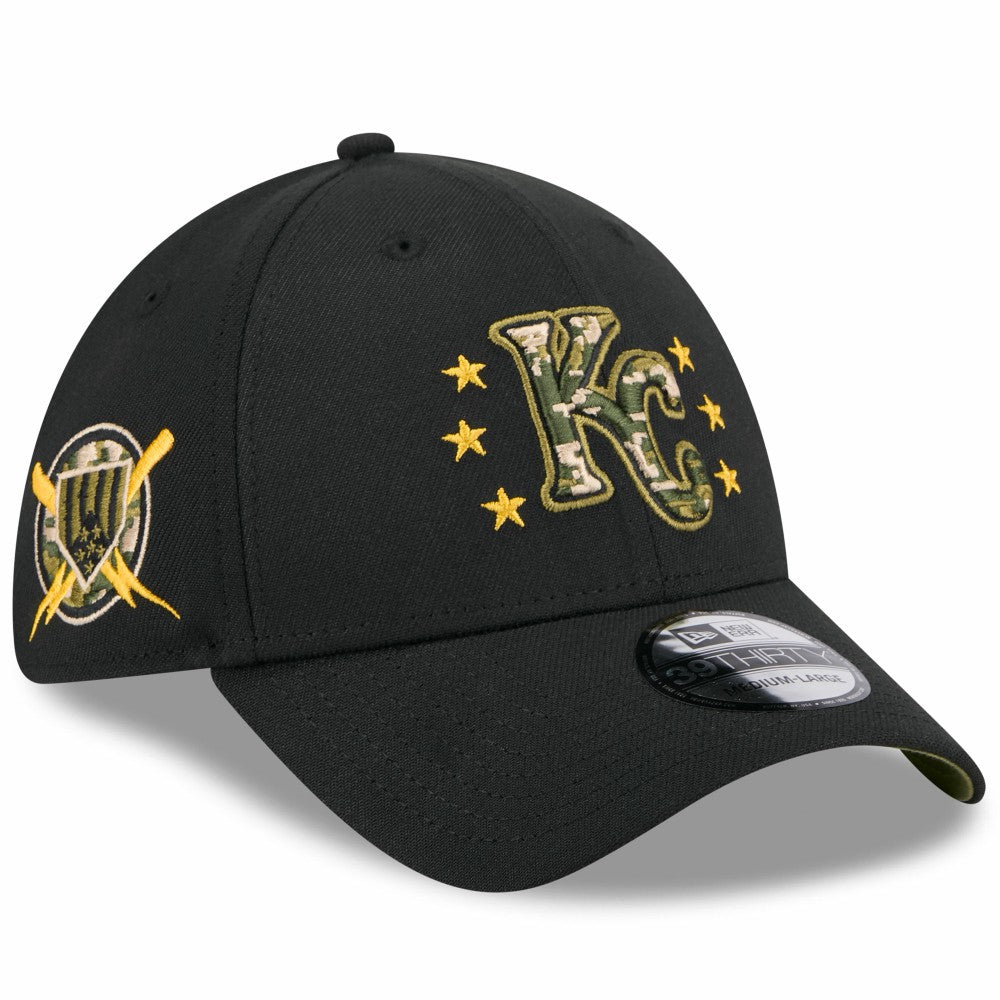 Kansas City Royals New Era 2024 Armed Forces Day 39THIRTY Flex Hat - MLB Hats