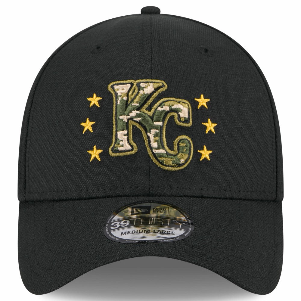 Kansas City Royals New Era 2024 Armed Forces Day 39THIRTY Flex Hat - MLB Hats