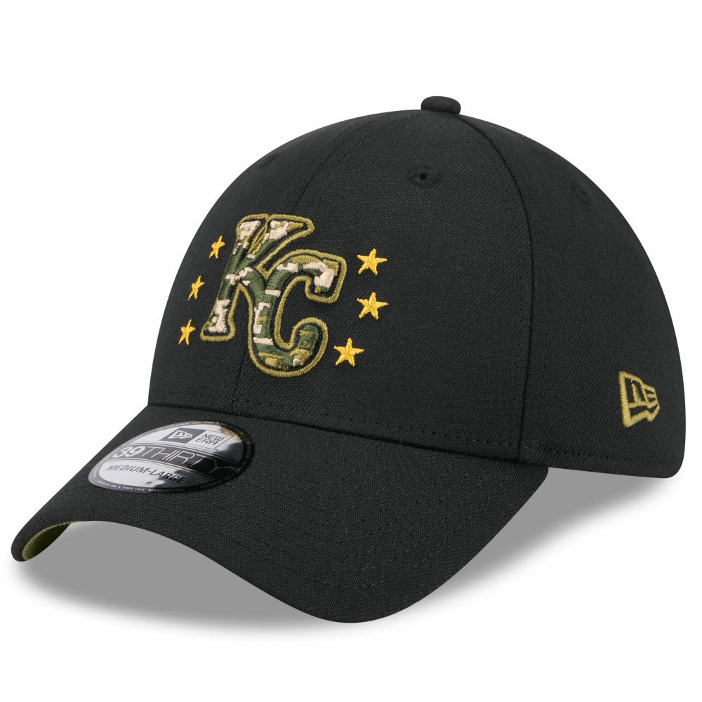 Kansas City Royals New Era 2024 Armed Forces Day 39THIRTY Flex Hat - MLB Hats