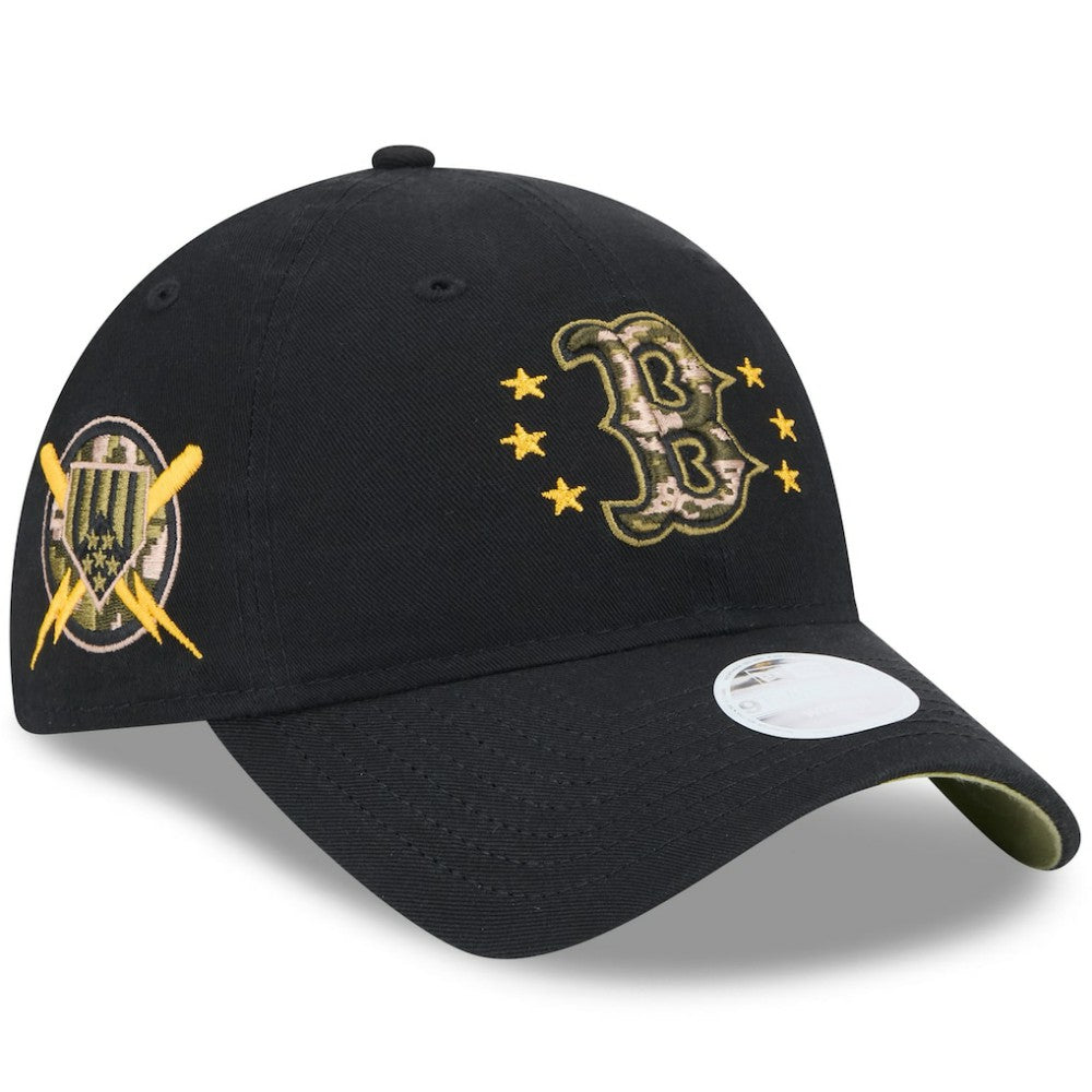 Boston Red Sox New Era Women's 2024 Armed Forces Day 9TWENTY Adjustable Hat - MLB Hats