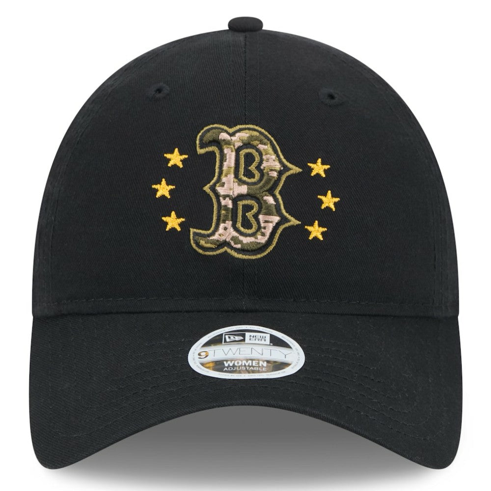 Boston Red Sox New Era Women's 2024 Armed Forces Day 9TWENTY Adjustable Hat - MLB Hats