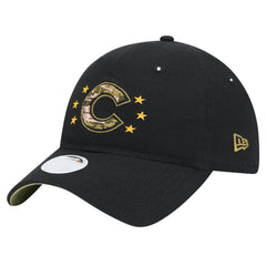 Chicago Cubs New Era Women's 2024 Armed Forces Day 9TWENTY Adjustable Hat - MLB Hats